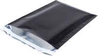 25 x Enveloppes d'expédition 34x43cm noires opaques - Pochettes d'envoi en plastique