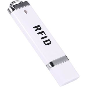 BADGE RFID - CARTE RFID Lecteur d'identification 125 KHz, Forme de Disque en U Lecteur de Carte d'identité à Interface USB sans Contact avec.[Y3006]
