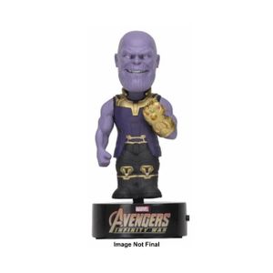 FIGURINE - PERSONNAGE Figurine Body Knocker Bobble Thanos 16 cm - NECA - Avengers Infinity War - Noir - Adulte - Mixte