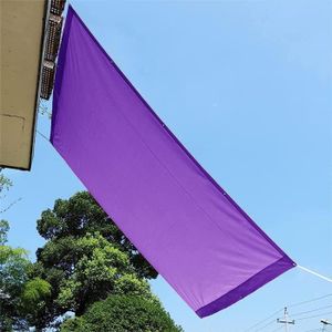 VOILE D'OMBRAGE Voile d'ombrage pare soleil 1.7x1.7m protection UV 95% - Pourpre - Triangle