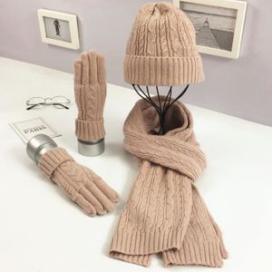 bonnet et gants femme