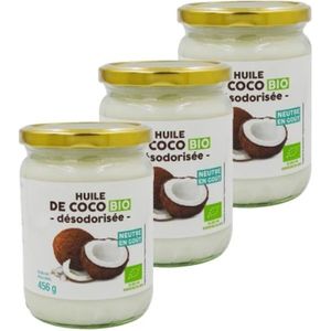 Huile de coco désodorisé - Jardin bio - 400 ml