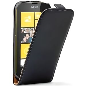 Etui à rabat Nokia Lumia 435 Mozo Noir - Téléphonie