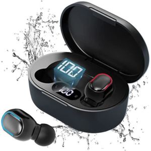 OREILLETTE BLUETOOTH Ecouteurs Bluetooth sans Fil Stereo Ecouteurs 5.0 