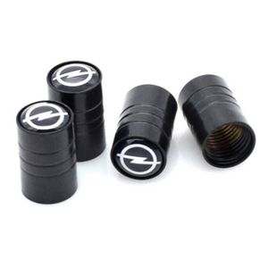 Lot de 4 Bouchons de Valve de Pneu de Voiture avec Logo AMG Mercedes en Alliage de Zinc Noir