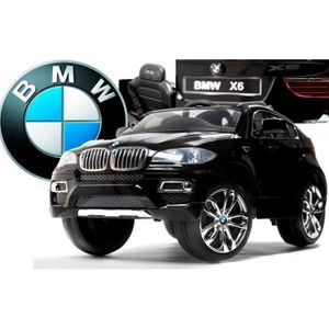 VOITURE ELECTRIQUE ENFANT Voiture électrique enfant BMW X6 noir métal 12V