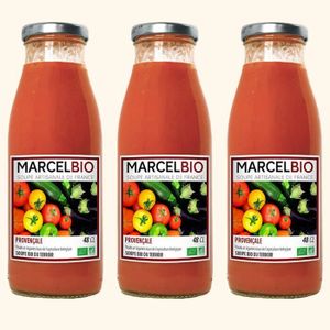 Marcel Bio - Soupe Provençale Bio 48cl - Pack de 3 Marcel Bio - Soupe Provençale Bio 48cl - Pack de 3