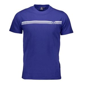 T-SHIRT T-shirt Bleu Royal Homme Sergio Tacchini Stripe B