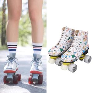 PATIN - QUAD patins à roulettes pour enfants adultes Patins à r