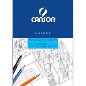 RAME CALQUE CANSON A4 90G DE 250F - 1PRIX - Premier PRIX