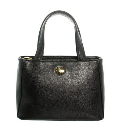 Sac main Gain Vintage Mac Douglas cuir ref 47611 01 Noir