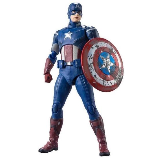 Figurine Marvel Avengers Assemble Captain America - PVC - Jouets