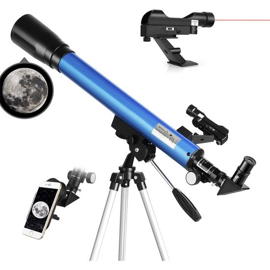 Télescope ADVT F30070 - Pour Enfants Et Débutants - Observation Lune - Neuf
