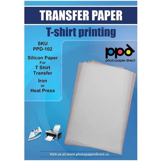 1000 feuilles de papier de protection A4 pour transferts