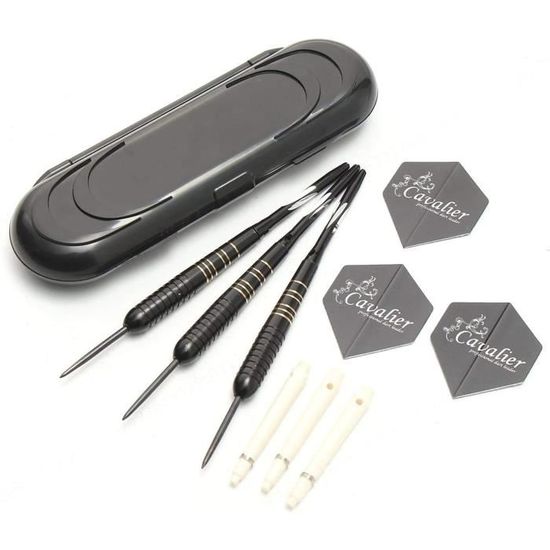 Lot De 3 Fléchettes Professionnelles 90% Tungstène - 17g - Avec Pointes Et Étui De Transport