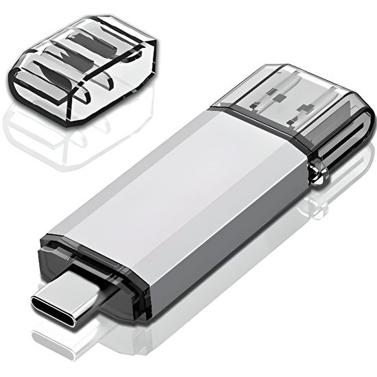 Clé USB OTG 32 Go 3.0 - Double Connectique USB + Micro USB, Pour Android, PC, Mac, Tablette - 6