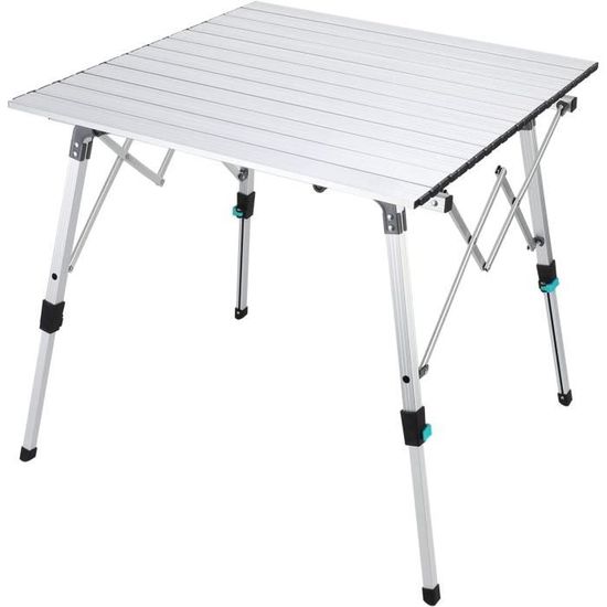 Table de camping 2 hauteurs 60 X 45 cm SANTE / 2 places EUROTRAIL - Latour Tentes et Camping