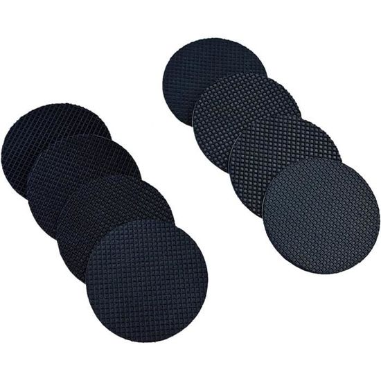 Lot De 4 Patins Antidérapants En Caoutchouc Pour Ordinateur Portable - Pour Stabiliser Et Surélever - Compatible PC Portable, Clavier, Console