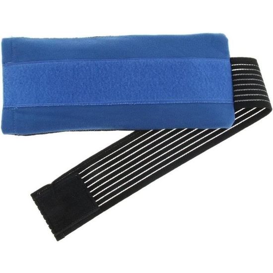 Manchons De Glace Réutilisables Pour Doigts ThreeH - 2 Poches Gel Compression Thérapie Chaude Et Froide Pour Blessures, Gonflement Et Soulagement, Marine