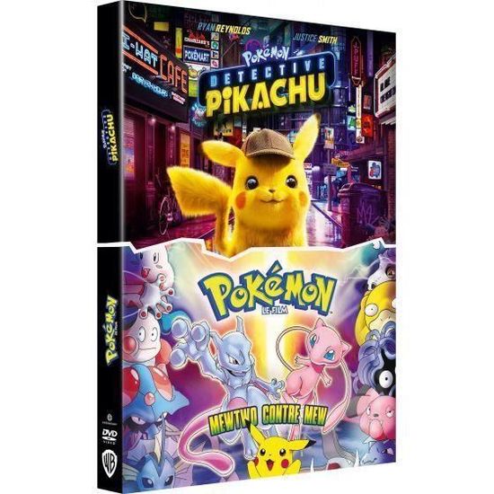 Wbs Coffret Pokémon - Détective Pikachu, Pokémon le Film : Mewtwo ...