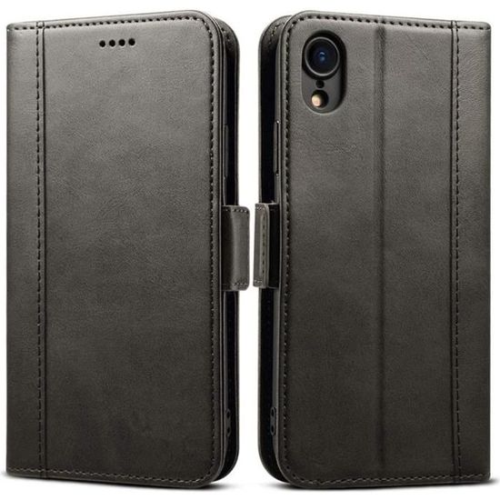 Coque Rabat Clear View+ Avec Verre Trempé Pour IPhone 12 Pro Max Et Autres Modèles