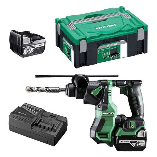 Perforateur Sans Fil YOFIDRA 18V – Kit Complet Avec Chargeur, 2 Batteries Et Accessoires