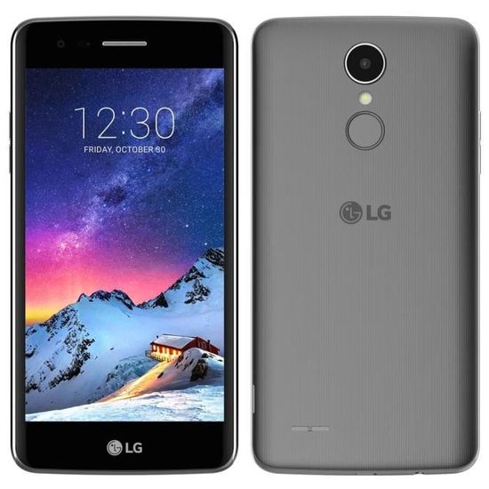 LG K8 2017 M200n M200n 16Go Android Smartphone Titane titane Très bon OVP