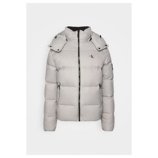 Doudoune capuche amovible Calvin klein Homme Gris - Main Image