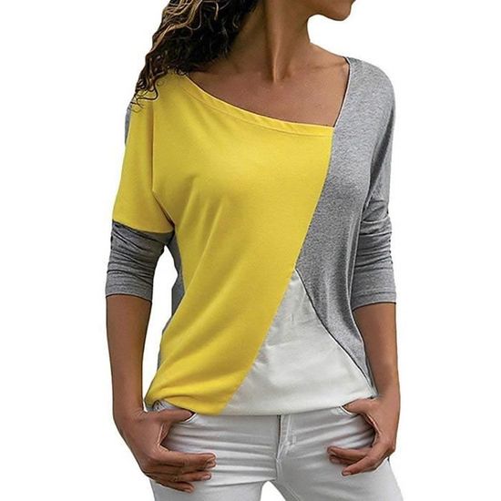 Pull Femme Col V Manches Longues Minetom - Taille 36, Gris, Matière Coton Blend, Coupe Loose Automne/hiver Vêtement Femme Gris Taille 36 Pull Femme Col V Manches Longues Minetom - Taille 36, Gris, Matière Coton Blend, Coupe Loose Automne/hiver Vêtement Femme Gris Taille 36