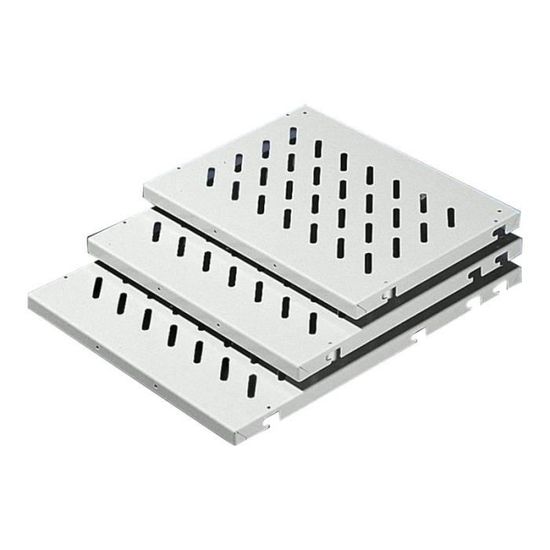 Rittal DK Component Shelf Étagère pour rack RAL 7035 19" Cdiscount