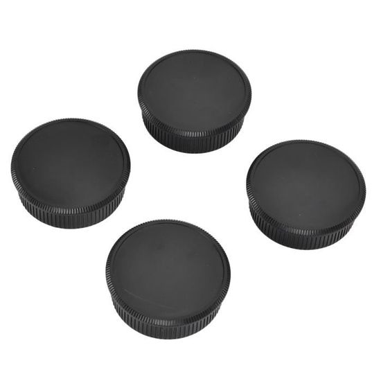 Lot 4 Capuchons Objectif M42 - Cache Corps Et Arrière Appareil Photo | Protection Poussière/rayures, Plastique Dur, Compatible Vis M42