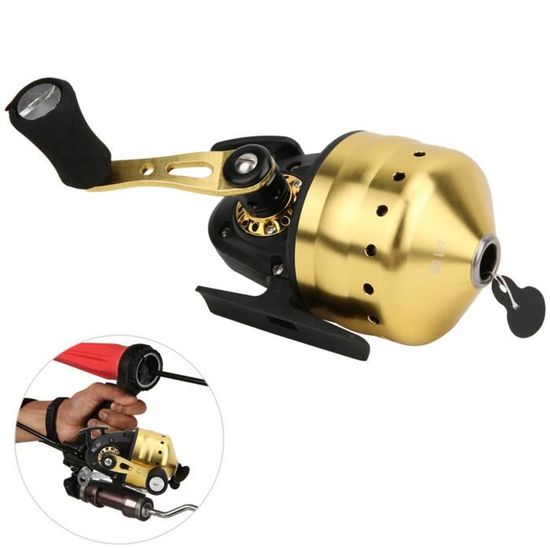 Roule de pêche à la pêche extérieure bobine de pêche robuste roue de
