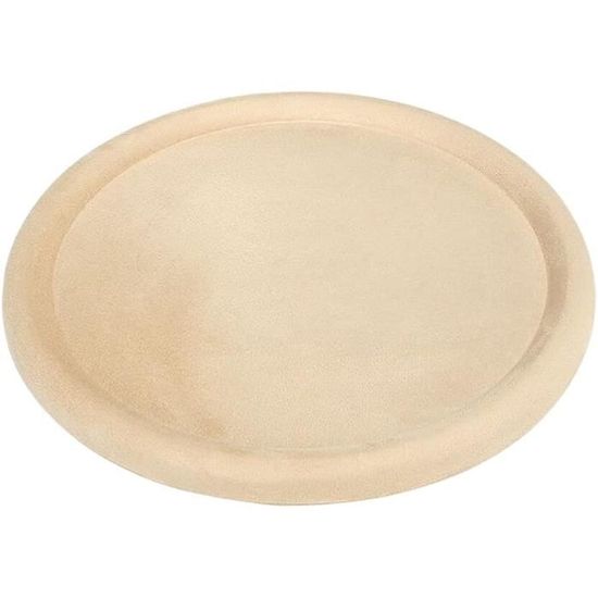 Petit Plateau De Présentation De Bijoux Rond En Velours Bleu Marine De Luxe A Vendre