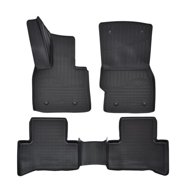 Tapis De Sol Voiture TPE Toutes Saisons Vito W447 (depuis 2014) – Bord Haut, Antidérapant, Noir Facile à Nettoyer