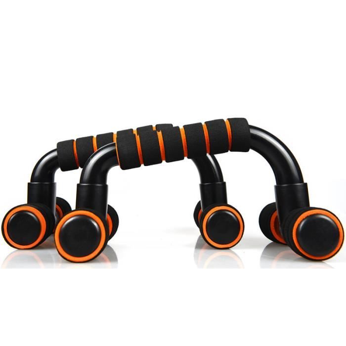 DAMILY® Poignées d'appui pour Pompe/Push-Up Musculation portable push-up Équipement de fitness à domicile