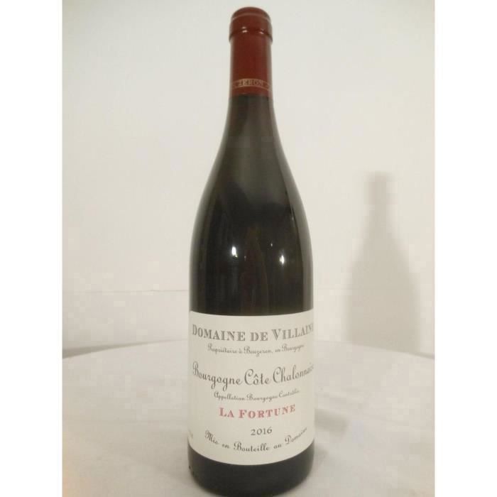 côte chalonnaise aubert de villaine la fortune rouge 2016 - bourgogne france