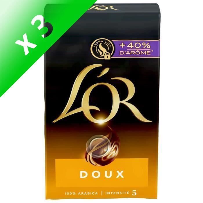 Lot de 3 - L'Or Doux Café Moulu - 250 g