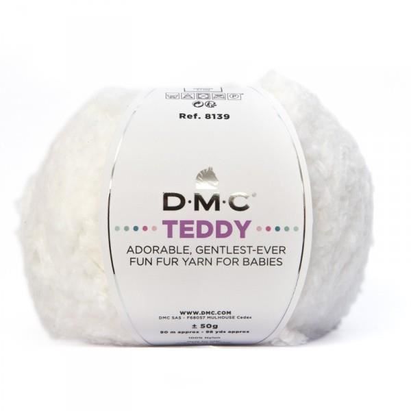 Laine TEDDY, DMC 310 Blanc