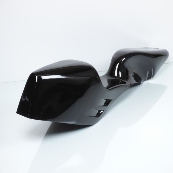 Monocoque sans mousse racing en polyester noir mobylette MBK 51 AV10 AV7 Magnum