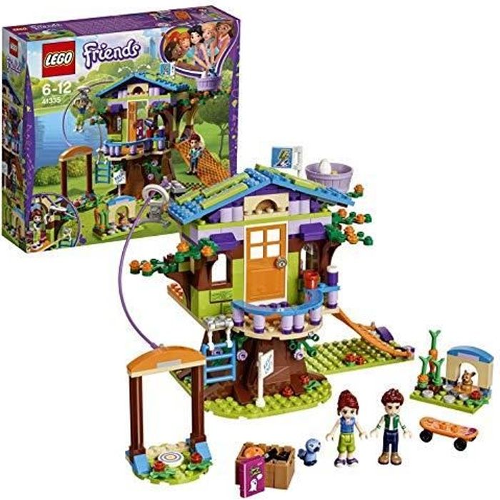 LEGO®-Friends La cabane dans les arbres de Mia Jouet pour Fille et Garçon à Partir de 6 Ans et Plus, 351 Pièces 41335 41335