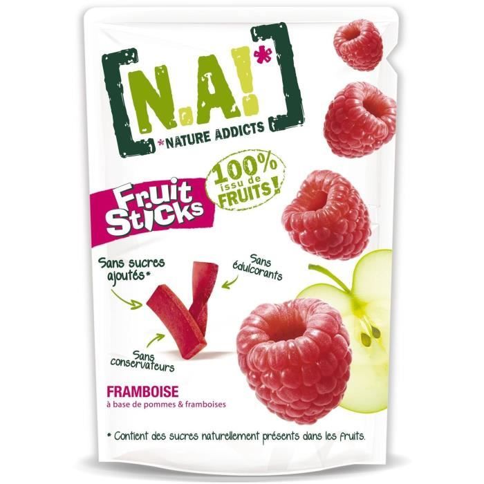 N.A Fruit Sticks Doypack de Framboise - 40 g