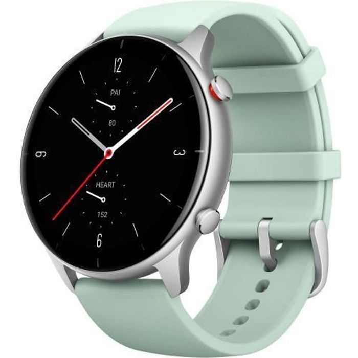 Montre intelligente XIAOMI AMAZFIT GTR 2e avec finition verte, écran tactile de 1,39 \