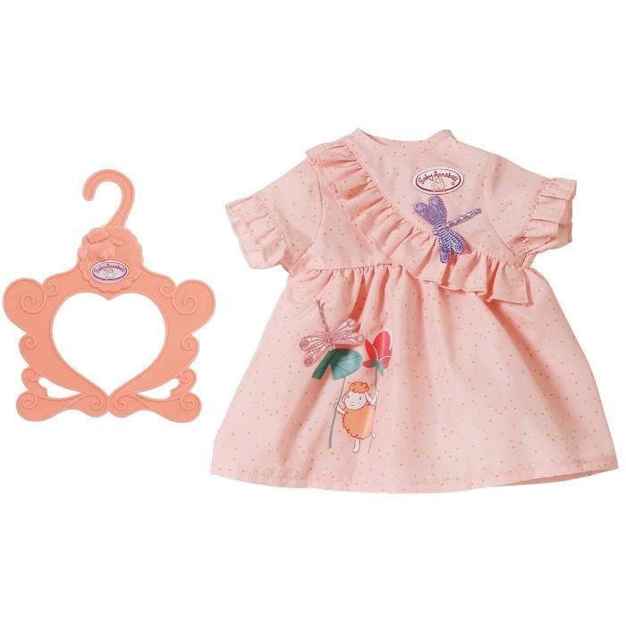 Accessoire pour poupée Zapf Creation 703083-B Baby Annabell Robe Libellule violette 43 cm