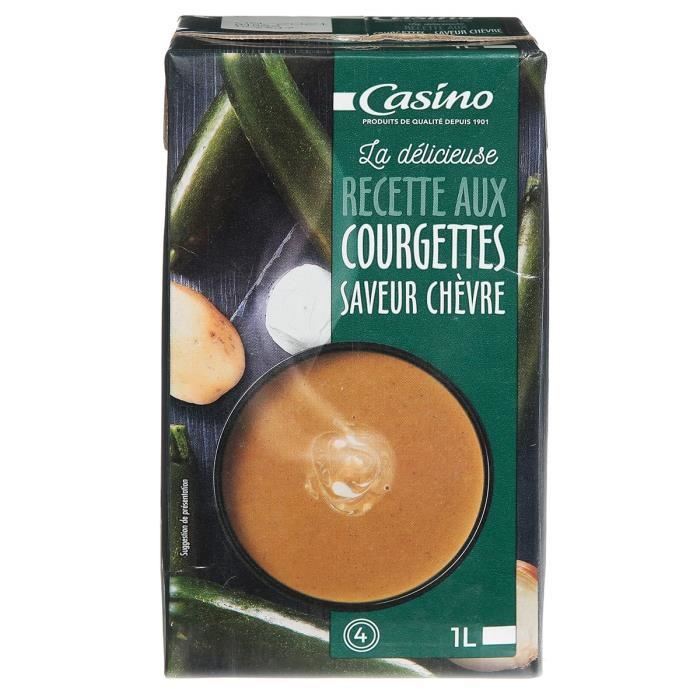 Velouté de courgette à la viande de chèvre - 1 L
