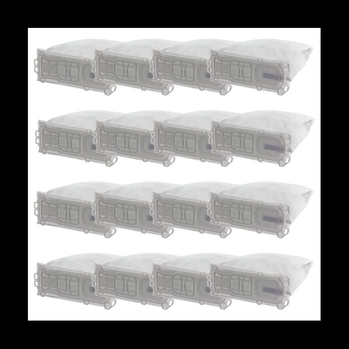 Lot de 12 sacs d'aspirateur en microfibre 12 parfums 2 filtres HEPA 2 filtres de protection du moteur pour Vorwerk Kobold 135, 136, 135 SC, VK 135, VK 136, VK135, VK136, FP135, FP136