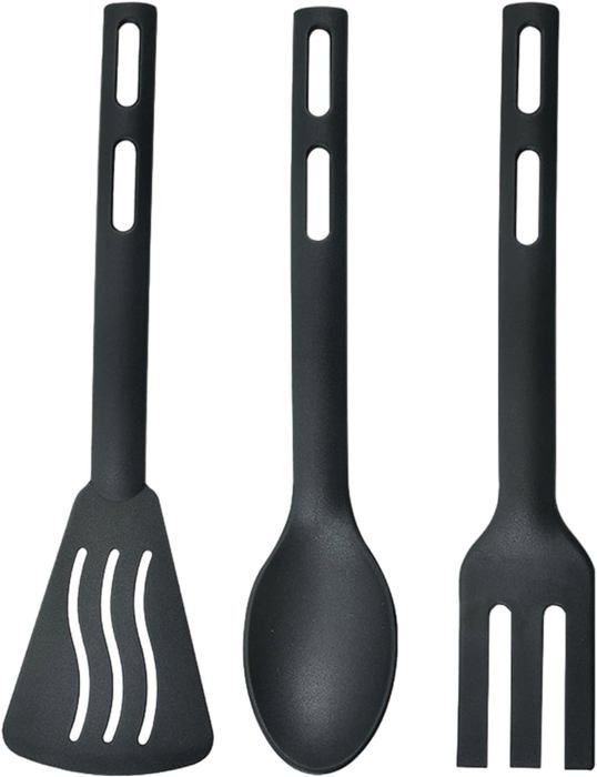 HEARTIT Spatule Cuisine 3 Pièces - Lot De Ustensiles Antiadhésifs Pour