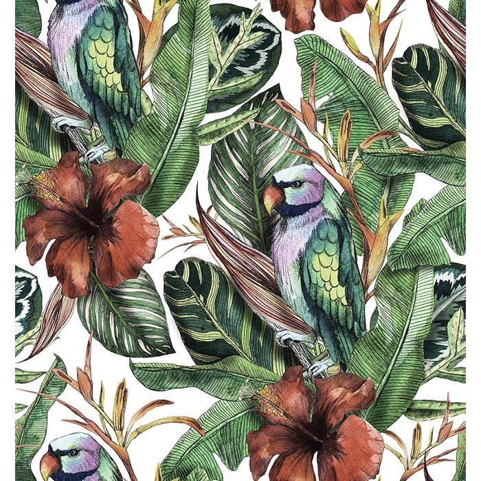 44 5CMx7M Papier Peint Chambre Adulte Tapisserie Murales Papiers Peints Salle Bain Etanche Vert Fonc 44 5 x 700 cm