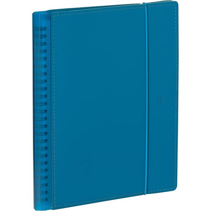 Agenda scolaire 2024 2025 Oxford Office Semainier spiralé 10x15cm Gris