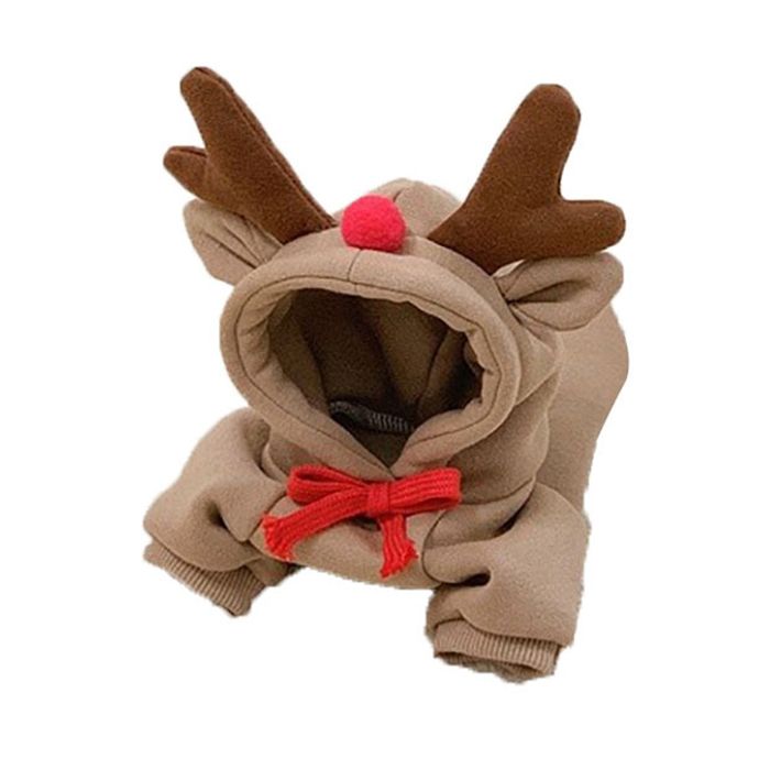 Meilleurs prix pour Costume de Noël pour chien et chat tenue amusante pour animal de compagnie vêtements de Noël pour chiot