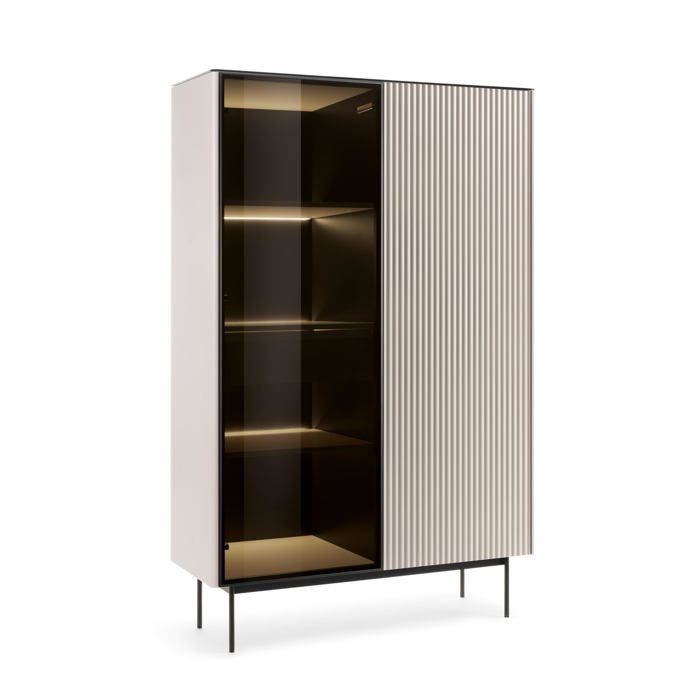 Vitrine cachemire 107 x 163 x 39 cm